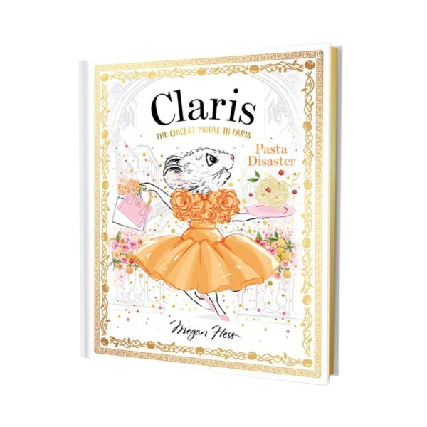 Claris The Mouse: Pasta Disaster & Tangerine Plush Book Bundle - Image 3