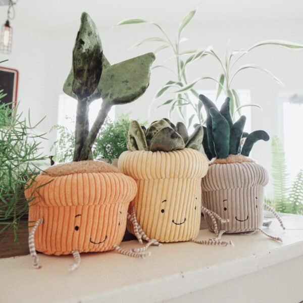 Monstera Plush Windowsill Plant - Image 3